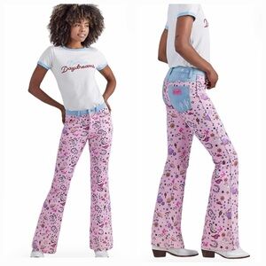 Wrangler Retro Barbie High Rise Trouser Flare-Leg Jeans - Women's 29